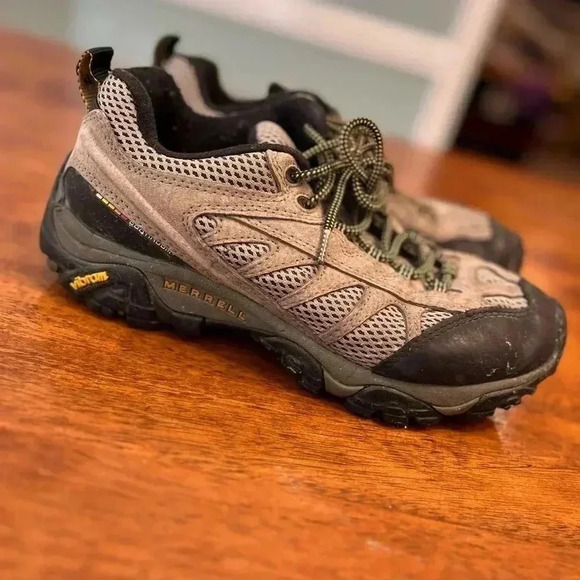 Merrell Mesa Ventilator II Walnut Hiking Shoes size 8 - Picture 1 of 9